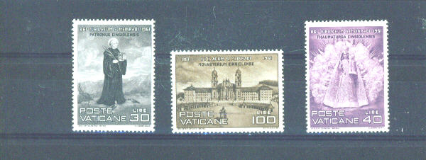 VATICAN - 1960 St Meinrad MM - Ungebraucht