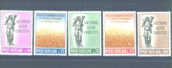 VATICAN - 1962 Religious Vocations MM - Unused Stamps