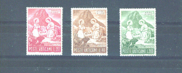 VATICAN - 1965 Christmas MM - Unused Stamps