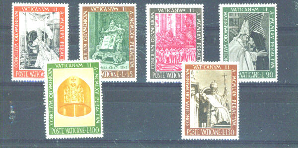 VATICAN - 1966 Ecumenical Council MM - Unused Stamps