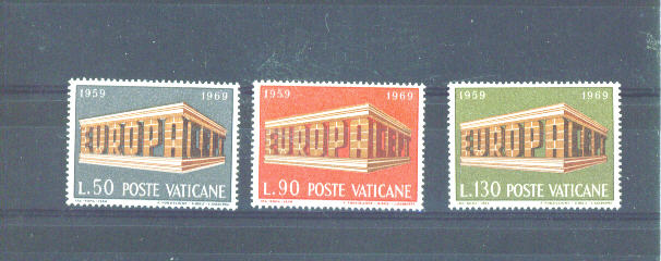 VATICAN - 1969  Europa MM - Ungebraucht