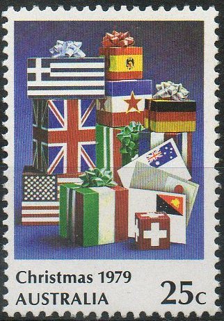 Australia 1979 Christmas 25c Parcels MNH - Neufs