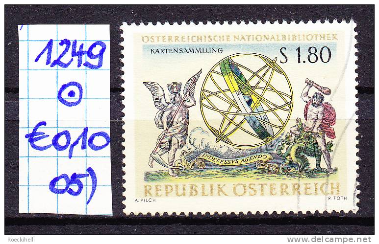 28.9.1966 - SM A. Satz  "Österreichische Nationalbibliothek"  -  O  Gestempelt - Siehe Scan  (1249o 01-06) - Gebruikt
