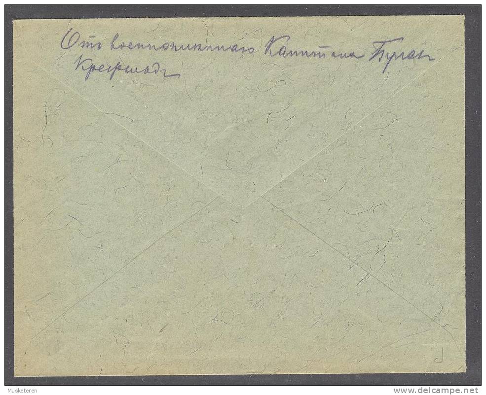 Kriegsgefangenensendung Offizier-Gefangenen-Lager CREFELD 1917 Cover Moskauer Hilfscomité Dänemark Censor Zensur - Lettres & Documents