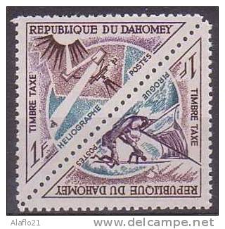 # -  DAHOMEY - TAXE N° 37/38 - NEUF SANS CHARNIERE - LUXE - Autres & Non Classés