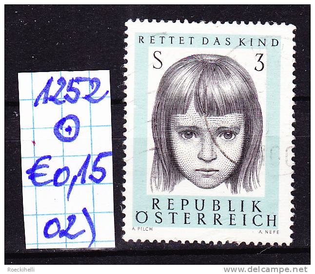 3.10.1966 - SM "10 Jahre Österr. Gesellschaft - Rettet Das Kind" -  O Gestempelt - Siehe Scan (1252o 01-19) - Gebruikt