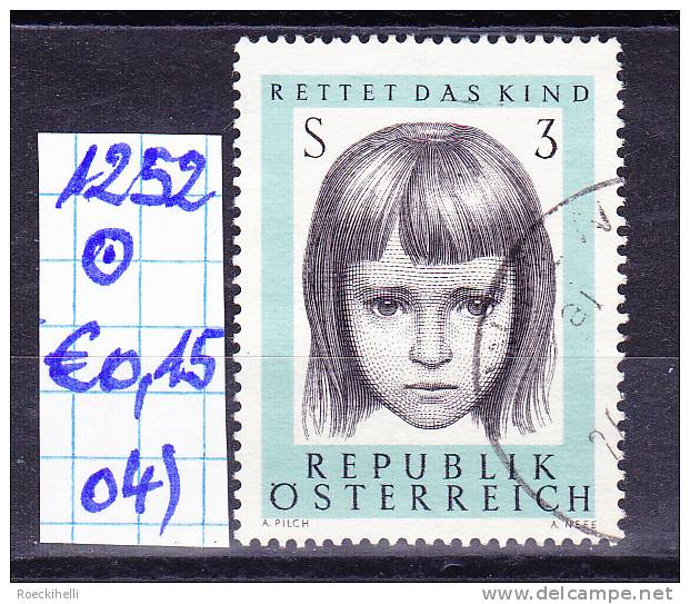 3.10.1966 - SM "10 Jahre Österr. Gesellschaft - Rettet Das Kind" -  O Gestempelt - Siehe Scan (1252o 01-19) - Gebruikt