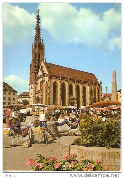 7424 - WURZBURG (GERMANIA) - Markt Mit Marienkapelle - Wuerzburg