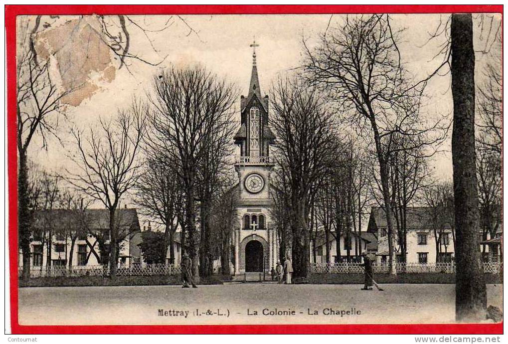 CPA 37 METTRAY La Colonie - La Chapelle  Dans Canton De LUYNES   ( P25) - Other & Unclassified