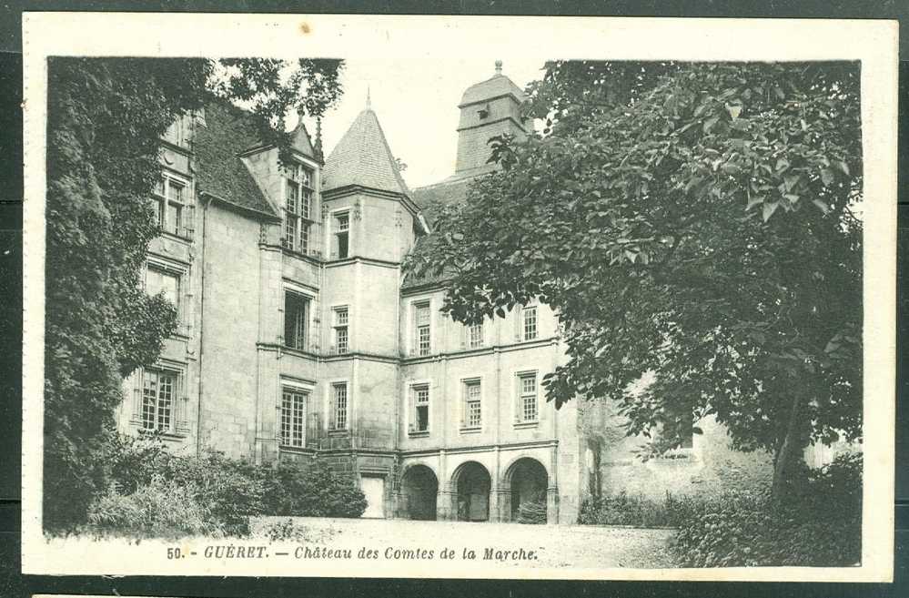 Gueret - Chateau Des Comtes De La Marche  Do96 - Guéret