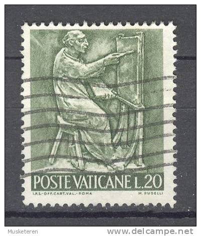 Vatican 1966 Mi. 493    20 L Die Arbeit Des Menschen - Bronzereliefs Malerei - Gebraucht