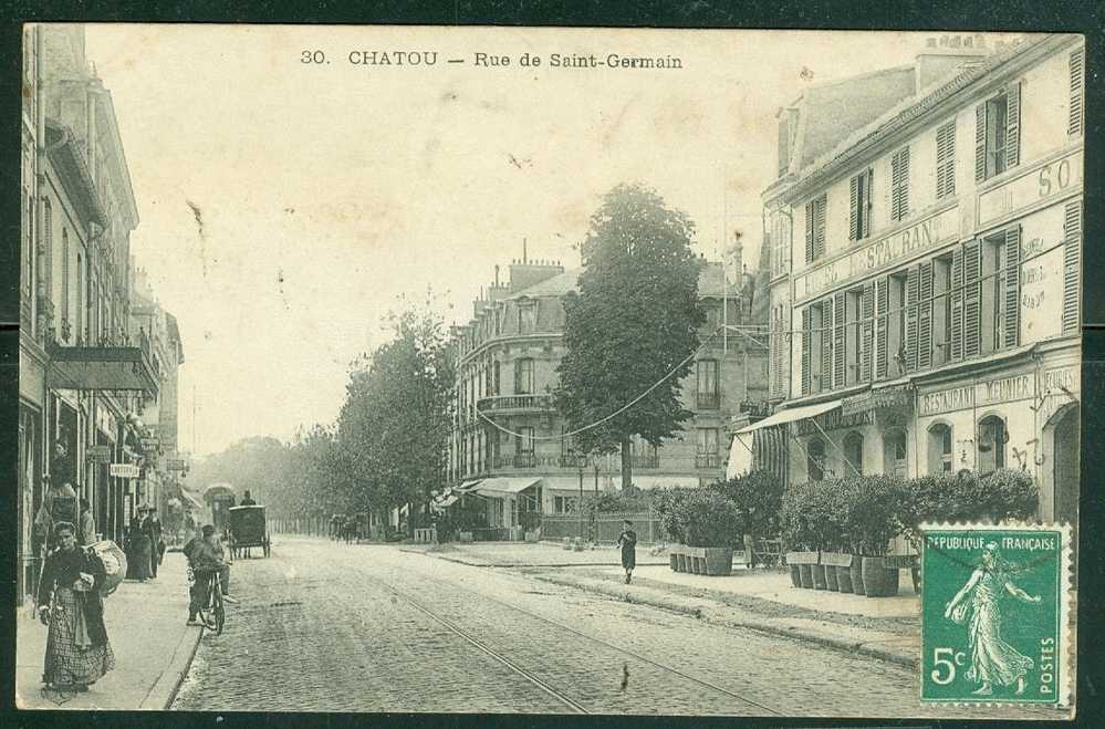 Chatou - Rue De Saint Germain   Dp15 - Chatou