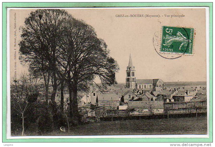 53 - GREZ En BOUERE --  Vue Principale - Crez En Bouere