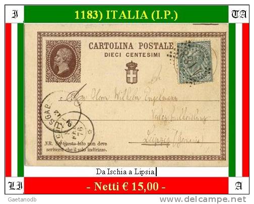 Ischia 01183 (I.P.) - Interi Postali