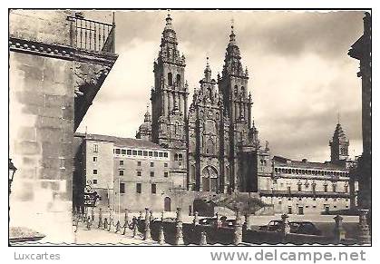 132. SANTIAGO DE COMPOSTELA. CATEDRAL FACHADA DEL OBRADOIRO. - Santiago De Compostela