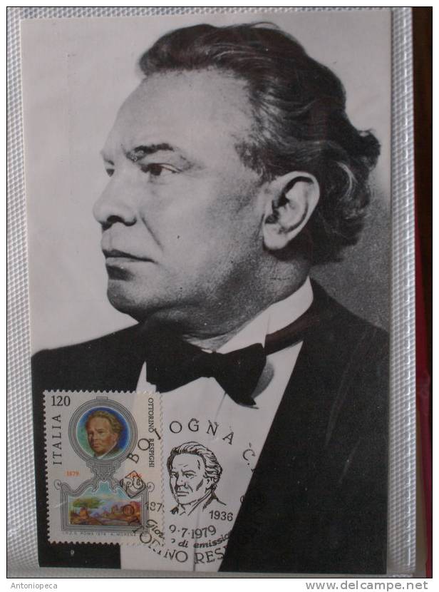 ITALIA 1979 OTORINO RESPIGHI  FDC SOUVENIR - FDC