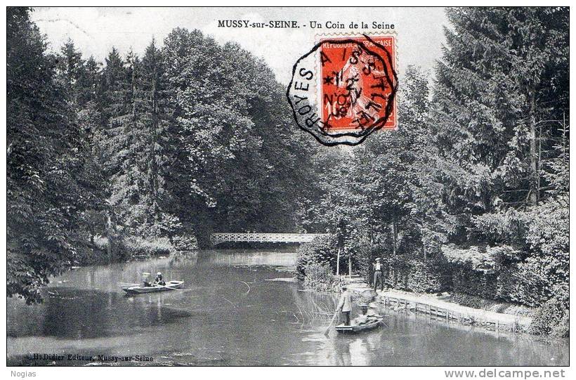 MUSSY SUR SEINE - TRES JOLI COIN DE LA SEINE AVEC PROMENADES EN BARQUES -  TOP !!! - Mussy-sur-Seine