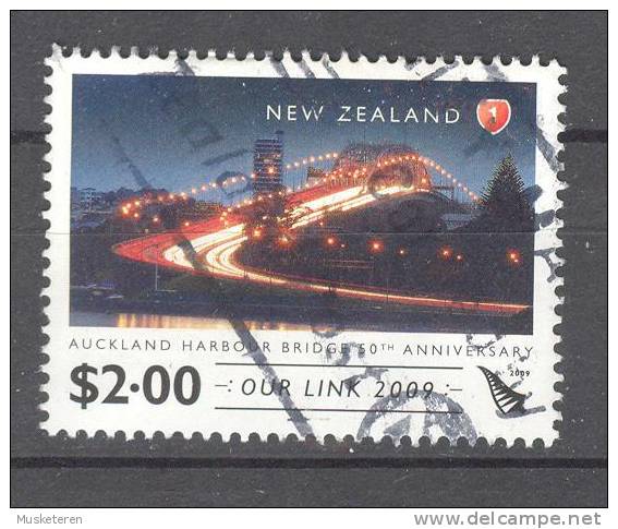 New Zealand 2009     2.00 $ Auckland Harbour Bridge 50th Anniversary - Other & Unclassified