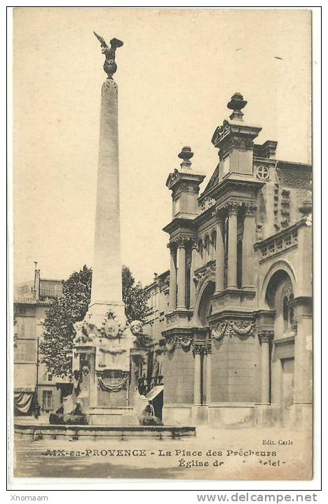 13 - Aix En Provence - La Place Des Pecheurs - Non Circulée - Aix En Provence