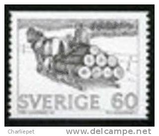 Sweden Scott # 747 MNH - Horse Drawn Sled - Unused Stamps