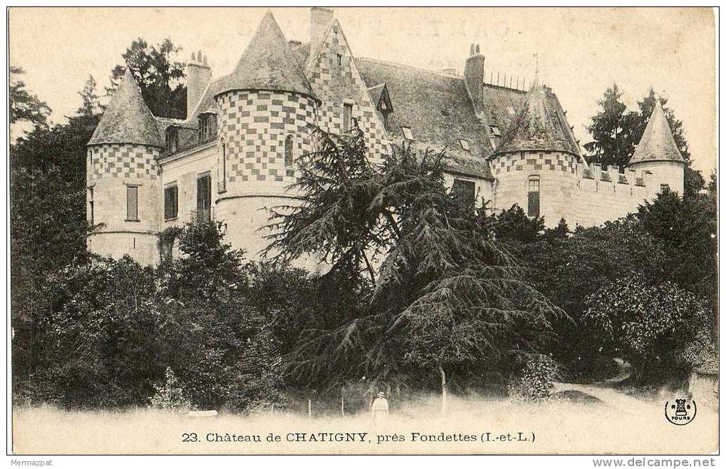 FONDETTES (Indre-et-Loire 37) - Château De Chatigny. - Fondettes