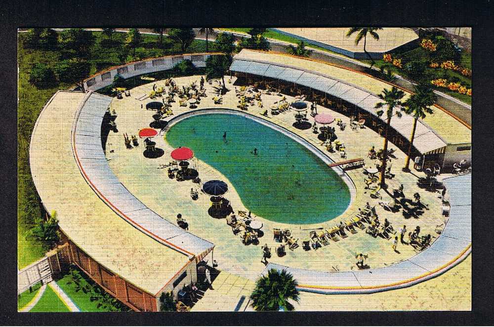 RB 594 - Coloured Postcard - The Cabana Sun Club & Swimming Pool Of Hotel Nacional De Cuba Havana - Kuba