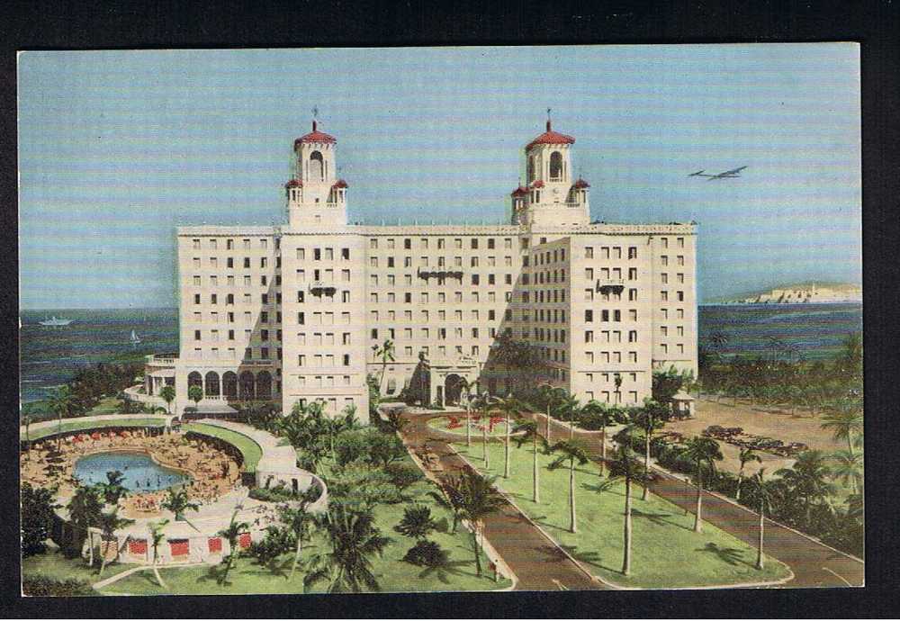 RB 594 - Coloured Postcard - El Hotel Nacional De Cuba Havana - Cuba