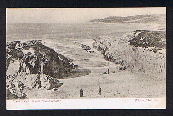 RB 594 - Early Postcard - Barricane Beach Woolacombe Near Ilfracombe Devon - Ilfracombe