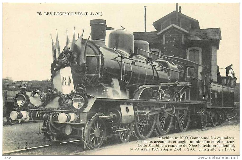 Train , Locomotives Francaises , *6081 - Trains