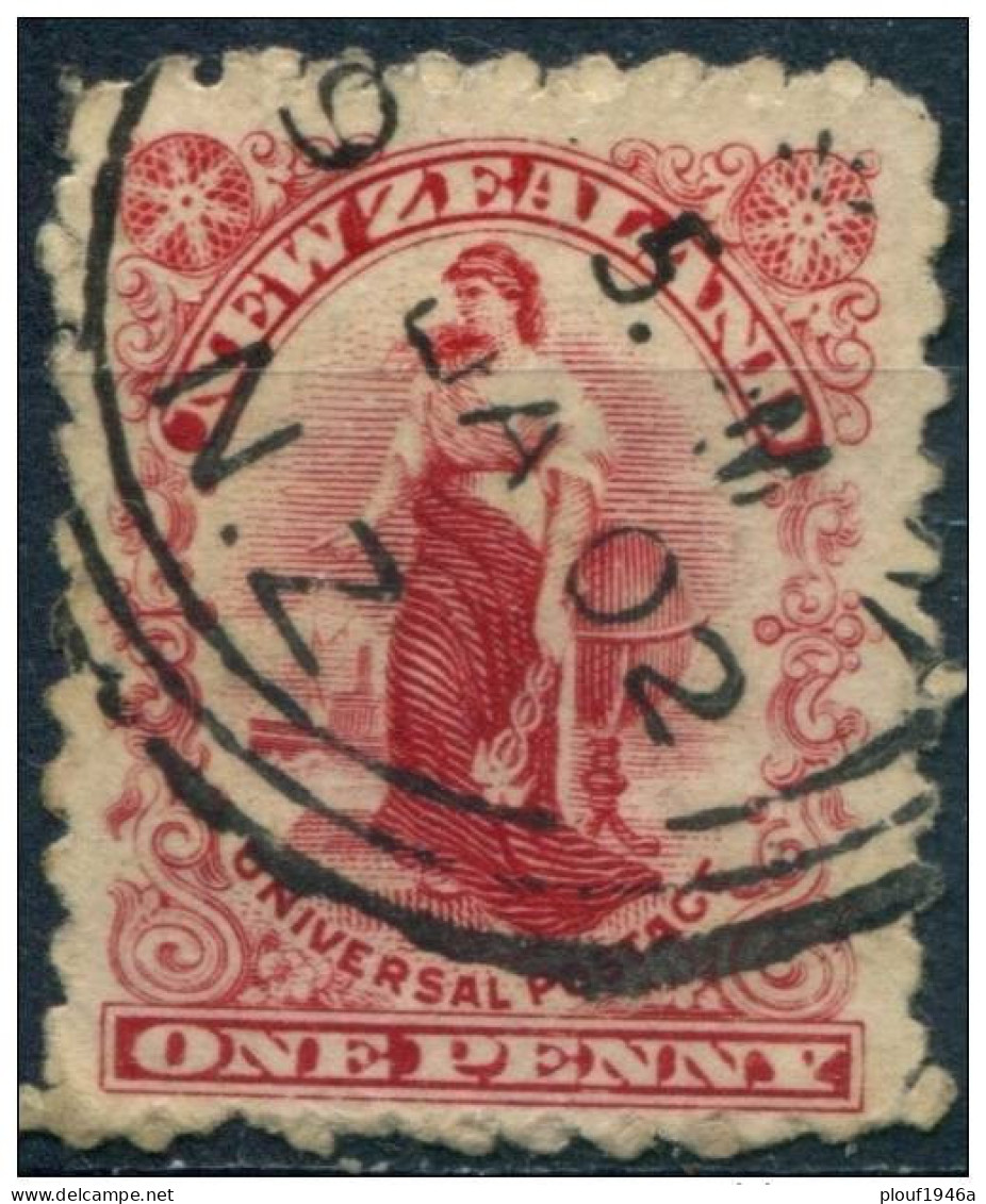 Pays : 362 (Nouvelle-Zélande : Colonie Britannique) Yvert Et Tellier N° :  94 (o) - Used Stamps