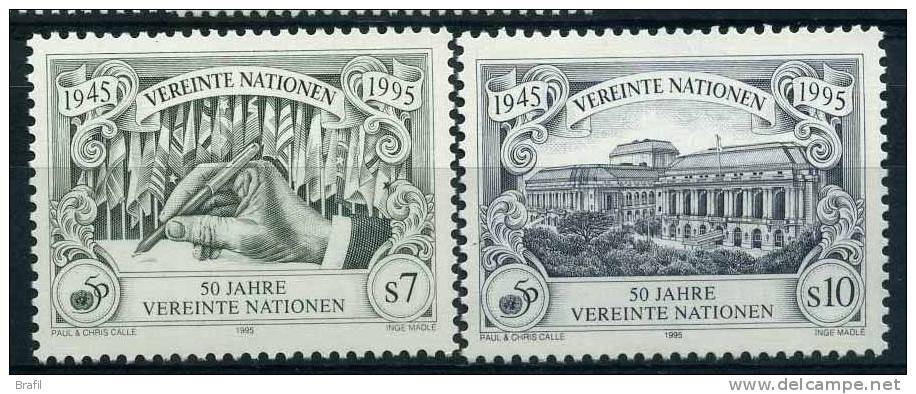 1995 Nazioni Unite Vienna, 50° N.U., Francobollo Nuovo (**) - Unused Stamps