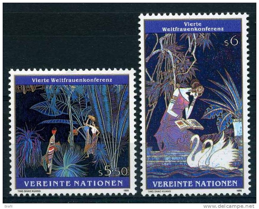 1995 Nazioni Unite Vienna, Conferenza Donne, Foglietto Nuovo (**) - Unused Stamps