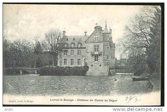 Lorrez Le Bocage Chateau Du Comte De Segur - Lorrez Le Bocage Preaux
