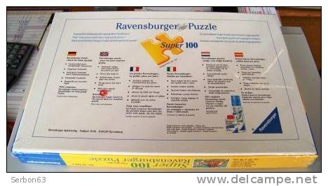 JEUX, JOUETS ET FIGURINES PUZZLE SUPER 100 REFERENCE 10 703 2 RAVENSBURGER NEUF - FIN DE STOCK RAYON JOUETS ANNEE 1996. - Puzzles