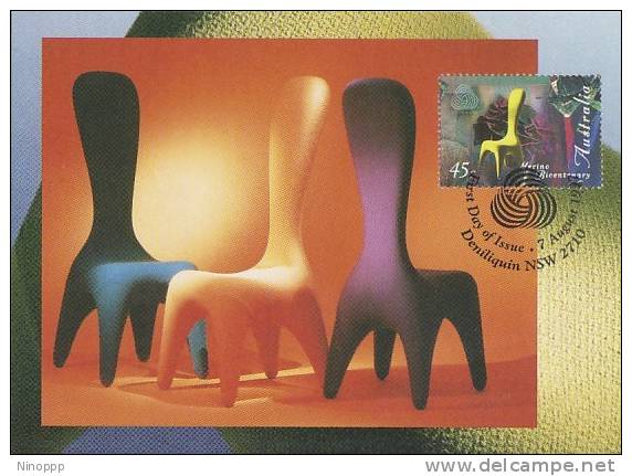 Australia-1997 Merino Bicentenary,45c Pepe Chairs  Maximum Card - Cartes-Maximum (CM)