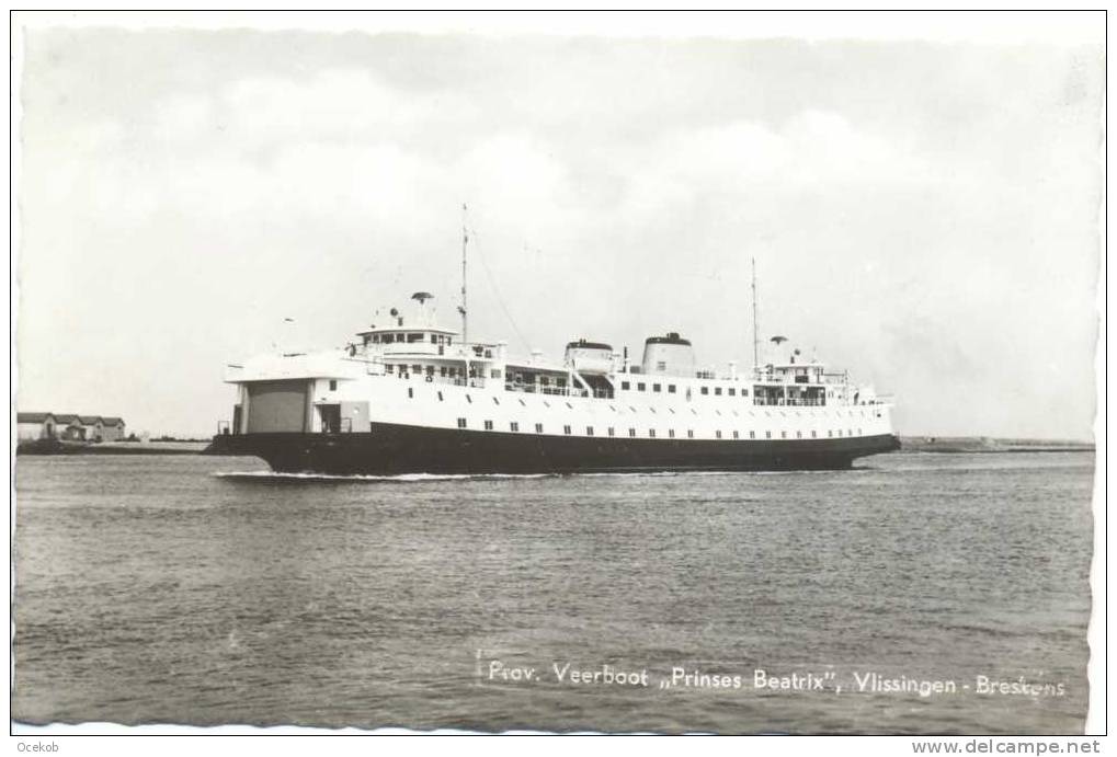 Veerboot  Prinses Beatrix Vlissingen - Breskens - Fotokaart - Vlissingen