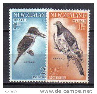 ZEL114 - NUOVA ZELANDA 1960 ,  Yvert Serie 402/403  *** - Unused Stamps