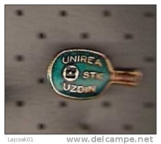 Table Tennis Club Unirea Uzdin,Yugoslavia ,good Quality Old Pin - Tennis De Table