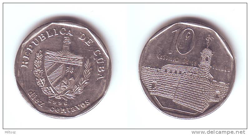 Cuba 10 Centavos 1996 Peso Convertible Series - Cuba