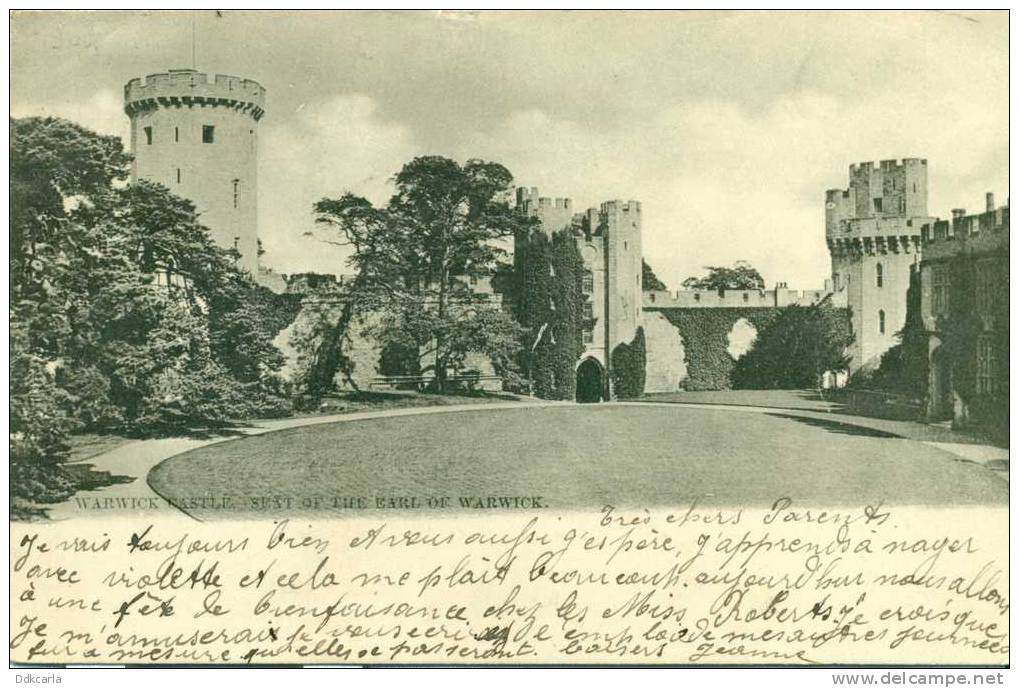 Warwick Castle - Seat Of The Earl Of Warwick - Warwick