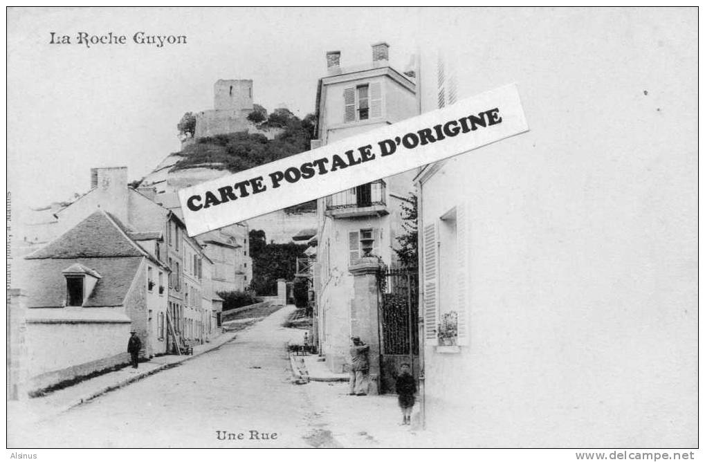 LA ROCHE GUYON (YVELINES) - UNE RUE - La Roche Guyon