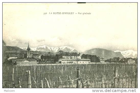 Savoie - Ref A02- La Motte Servolex - Vue Generale  - Carte Bon Etat - La Motte Servolex