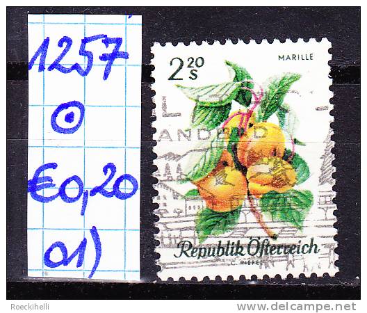 25.11.1966 -  Aus Freimarken-Ausgabe  "Obstserie" - O  Gestempelt  - Siehe Scan (1257o 01-13) - Gebruikt