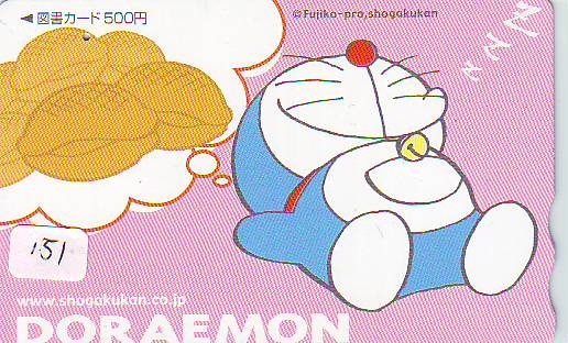 Télécarte JAPON CHAT DORAEMON (151) CINEMA * ANIME MANGA *  TELEFONKARTE JAPAN * PHONECARD CAT * FILM * COMICS * - BD