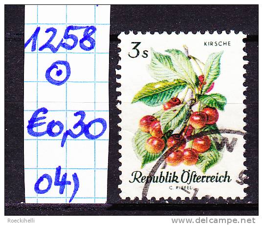 25.11.1966 -  Aus FM-Ausgabe  "Obstserie"  - O  Gestempelt  - Siehe Scan (1258o 01-08) - Gebruikt