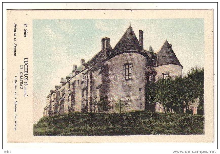 LUCHEUX - Le Château - Lucheux