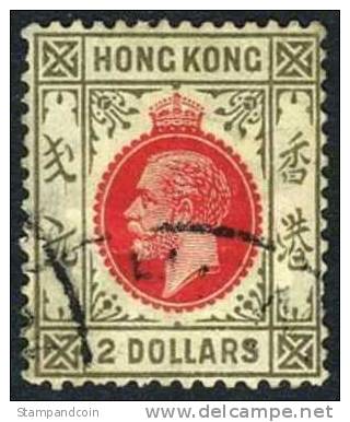 Hong Kong #121 Used $2 George V From 1912 - Gebruikt