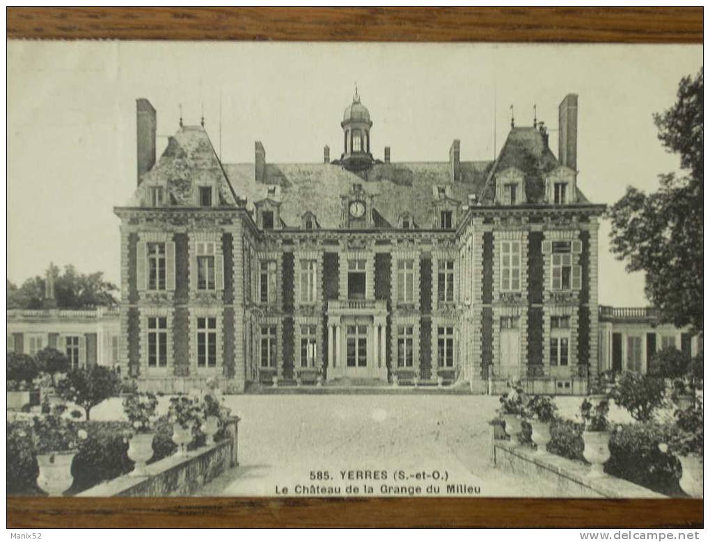 91 - YERRES - Le Château De La Grange Du Milieu - Yerres