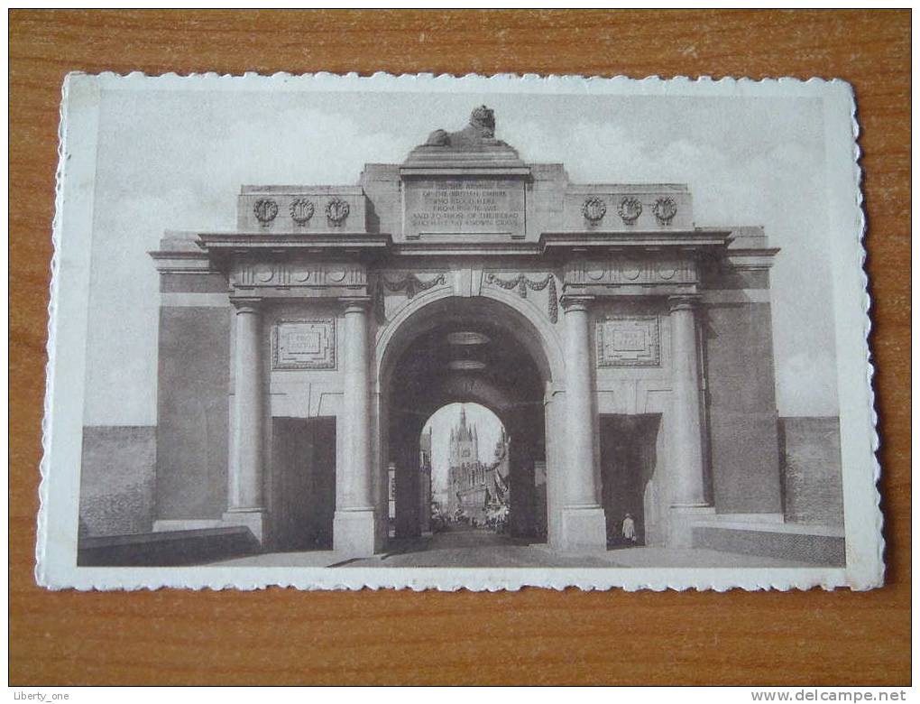 Meenen Poort, Gedenkteeken Der Britsche Helden / Anno 1942 ( Zie Foto Details ) !! - Ieper