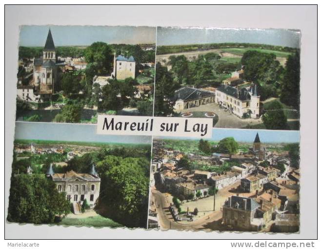 M609 - - (vente Directe  )    Mareuil Sur Lay En Vendée Dept 85 Multivues - Mareuil Sur Lay Dissais